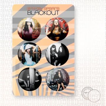 Bottons Britney Spears: Blackout