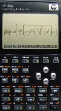 Calculadora gráfica HP 50G