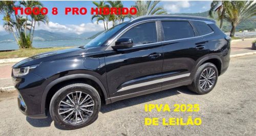 Cherry Tiggo 8 Pro Híbrido Plug-in 22/23 - 7 Lugares 21.000km