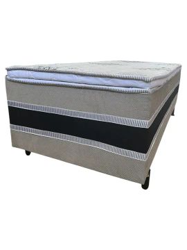 Cama Box conjugada Solteiro Espuma D28 
