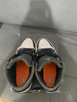 Tenis Air Jordan 1 Mid SE Craft Inside Out Black