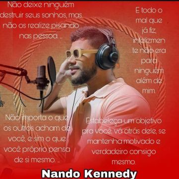 Cantor de forró e sertanejo, estilo Nattan e Henry Freitas.