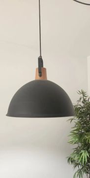 Luminária Pendente Preta Moderna