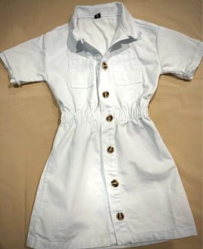 Vestido branco Jeans