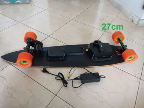Skate Eletrico longboard (completo)