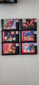 Jogos de Sega Gênesis Mega Drive originais