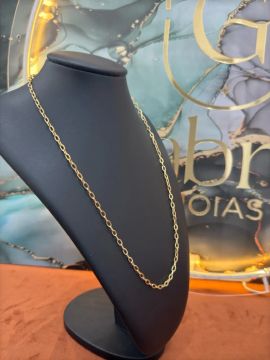 Cordão de Ouro 18k Cartier cadeado 65cm novo !!!!