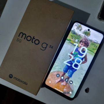 Moto G 34 5G - Novo sem marcas de uso