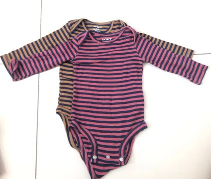 2 Bodies Carter's 6 meses - Listrado