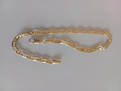 Vendo pulseira ouro 18 k piastrini 