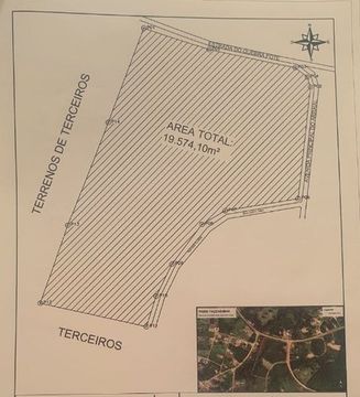 Área no Quebra Pote no Distrito Industrial Terreno 19.574,10 Documentado