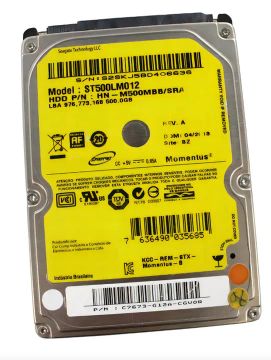 HD 500GB Notebook 