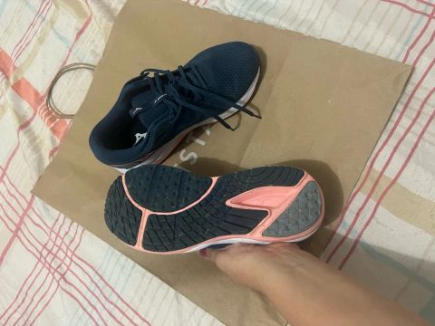 Tênis Mizuno Feminino Wave Inspire 18 Azul
