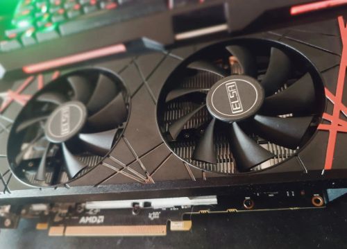 Placa vídeo Rx 580 8 GB elsa