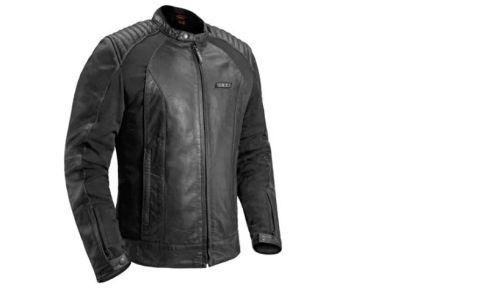 Jaqueta Texx Masculina Storm Couro Legítimo Com Proteção