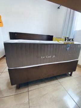 COLCHÃO CASAL LINHA LUXO!! 36 CM !! MOLAS ENSACADAS 