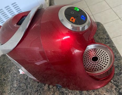 Cafeteira Espresso Verda Vermelha
