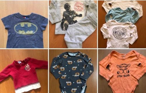 Roupas para Bebê - lote com 19 peças tam 1 ano (12/18)