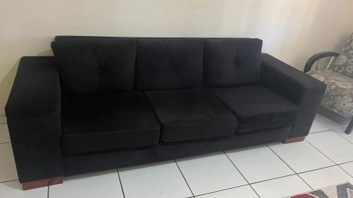 Sofá grande veludo EM ÓTIMO ESTADO