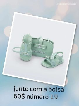 Sandália Mini Melissa + Bolsa