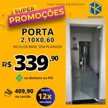 Porta Blindex 210x60 Pronta Entrega
