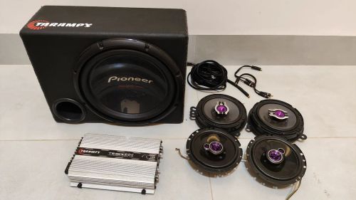 Kit Som Automotivo Completo Pioneer e Taramps