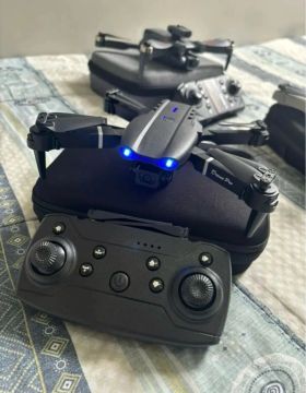 Drone E99 Pro Dual Camera 4K | Dobrável | Controle + Bolsa | Novo