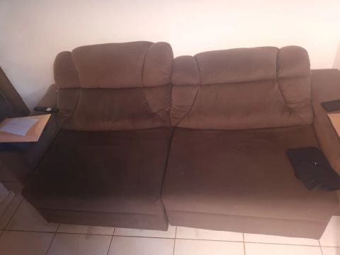 Sofá cama 3 lugares 
