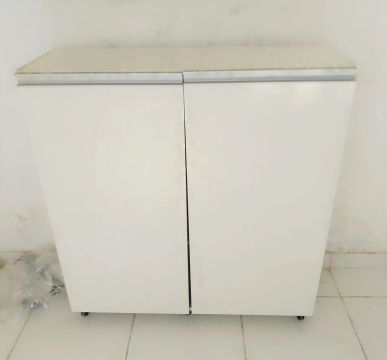 Armário branco 2 portas (usado)