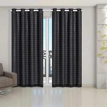 Cortina de parede com blackout 100% com suporte
