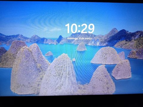 Notebook lenovo na caixa