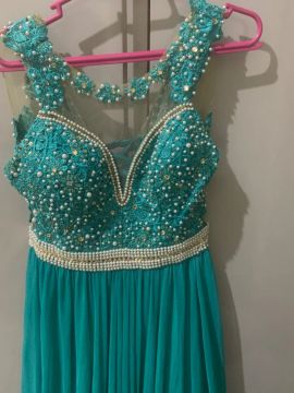 Vestido Longo Verde
