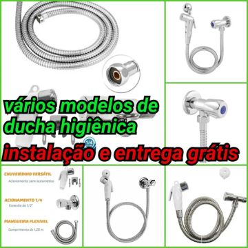Ducha higiênica instalado 