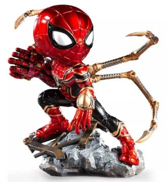 Estátua Iron Spider - Avengers: Endgame - MiniCo - Iron Studios