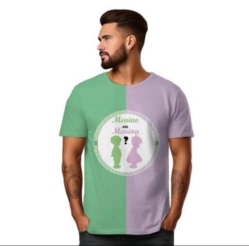 Camisa chá revelação 