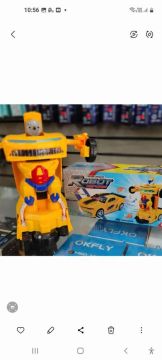 Robô Transformador Carro - Brinquedo Infantil