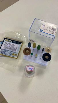 Kit de pontas para polimento dental