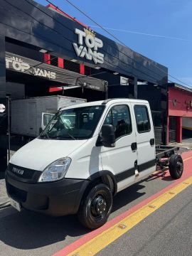 Iveco daily 35s14 2014 cab dupla raridade!