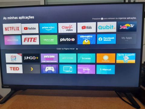 TV Toshiba Smart 4K com Netflix, Youtube e muito mais!
