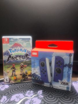 Kit Joycons + jogo original 
