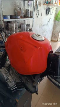 Tanque de Moto NX 400 Vermelho