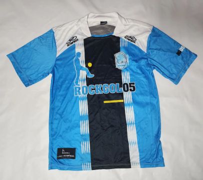 Rara Camisa Do Resfriados Campeão Mtv Rockgol 2005 Olympikus