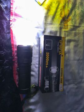 Lanterna B-Max 2000m+ Laser - Acampamento