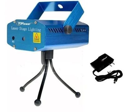 Mini Projetor Holográfico Laser Balada Sensor Rítmico Festa