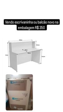 Escrivaninha ou balcão 