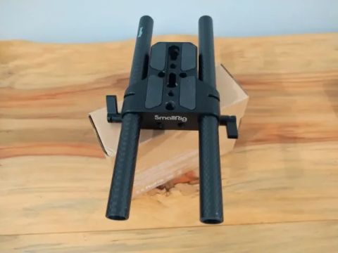 Suporte Smallrig + longarinas 15 mm 20cm