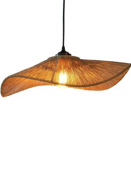 Lustre de rami barbante natural
