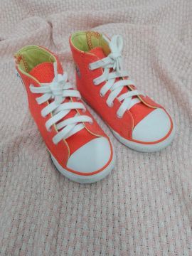 Tênis Infantil Converse Laranja Tamanho 23