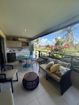 APARTAMENTO TÉRREO NO PORTO DAS DUNAS (AQUAVILLE), PORTEIRA FECHADA, COM 3 QUARTOS (3 SUÍT