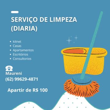  Serviços de Limpeza Profissional - Kitnets, Casas, Apartamentos e Consultórios!